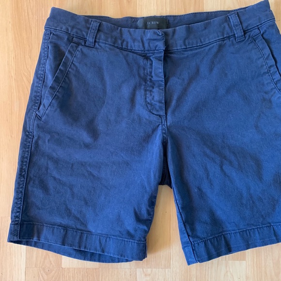 J Crew Bermuda shorts sz 4 navy blue pocket - Picture 4 of 7